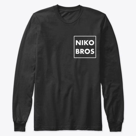 Niko Bros Black Long-Sleeved Tee